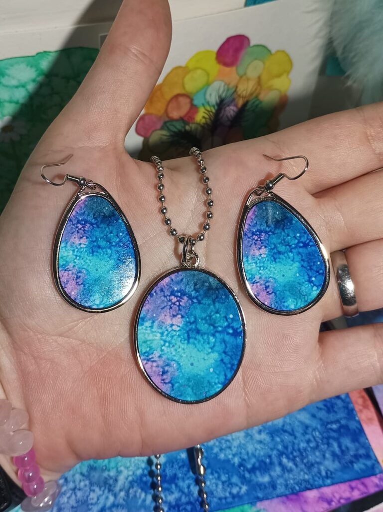 náušnice a přívěsek 41