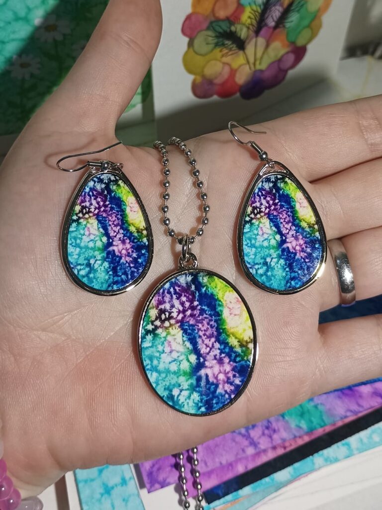 náušnice a přívěsek 42